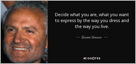 versace sayings|gianni versace quotes on fashion.